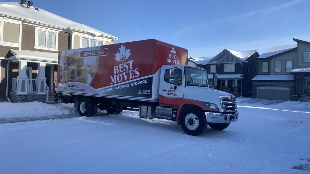 Nanaimo to Ladysmith movers truck