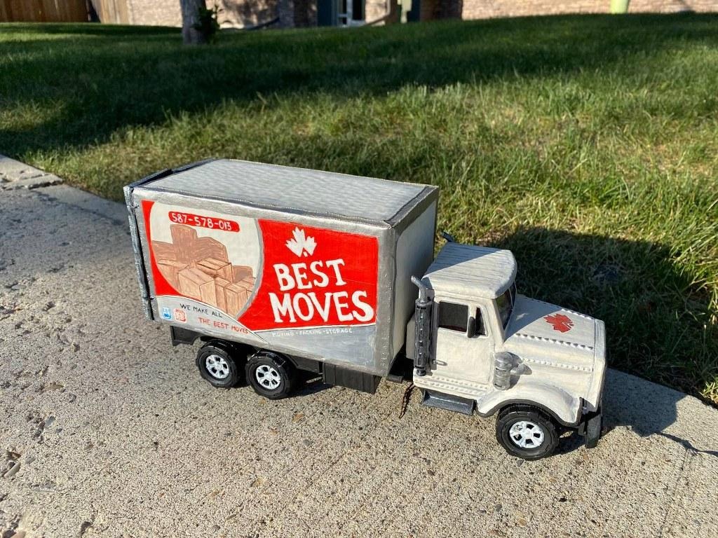 Our Banff Moving Service Truck