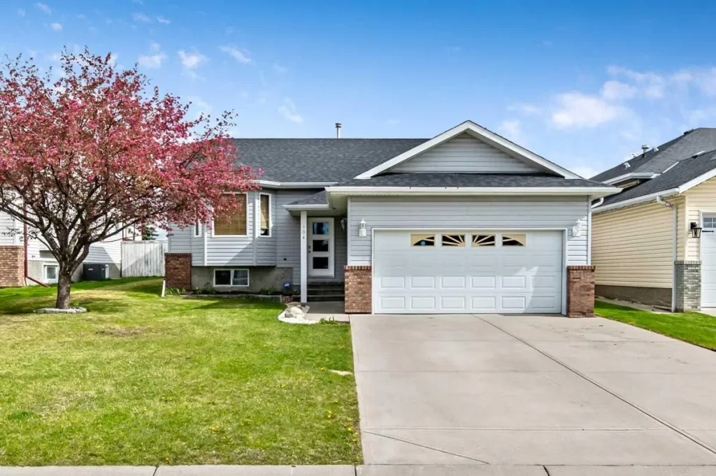 Residential homes in High River Alberta