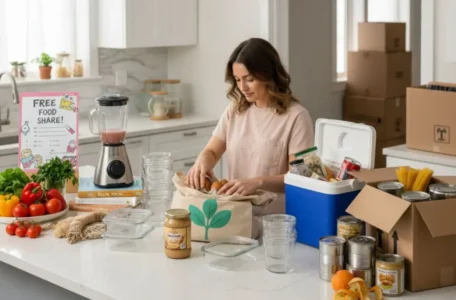 What to Do with Food, Liquids, and Houseplants During a Move