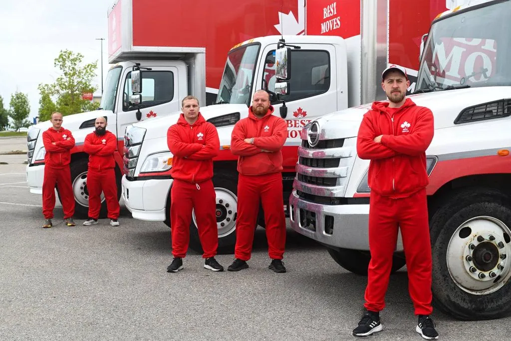 White Rock moving company team