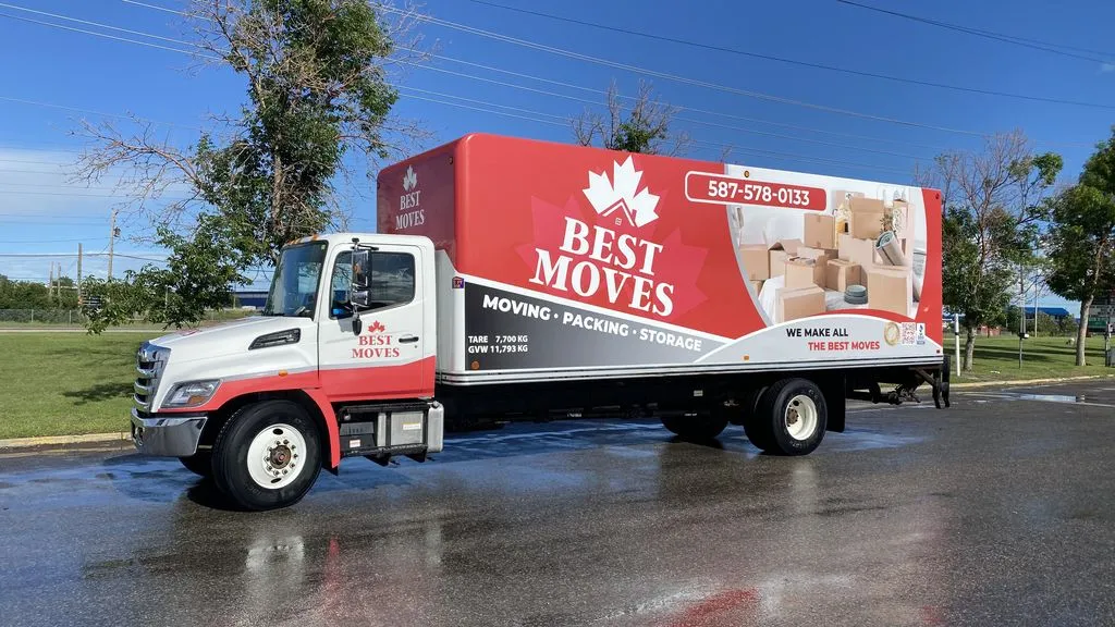 Moving from Vancouver to Port Moody by truck