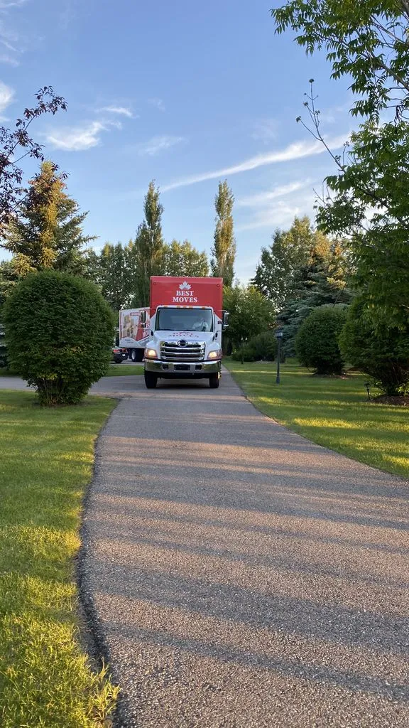 Vancouver to Whistler movers truck