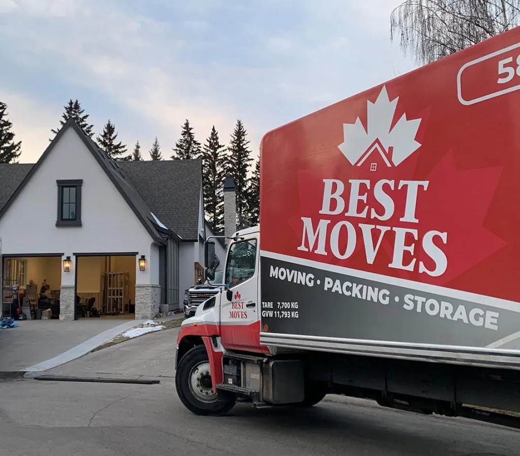 White glove truck for residential moves in Vancouver