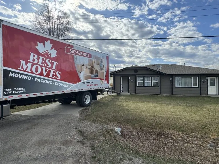 Moving from Nanaimo to Comox by truck