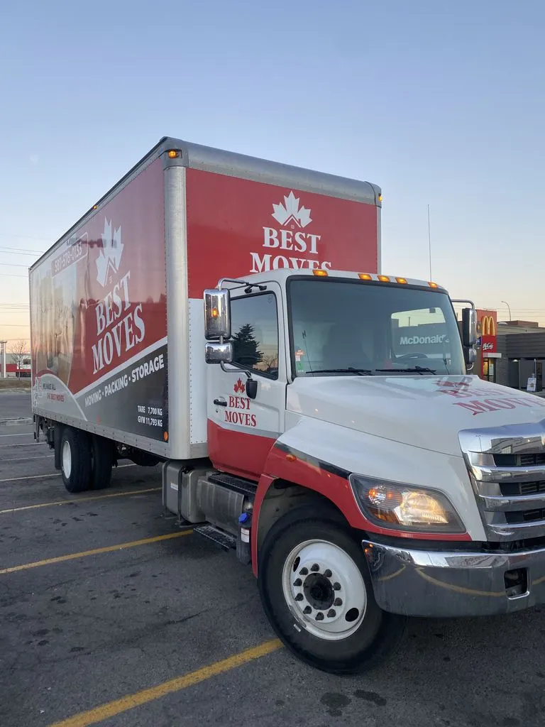 Truck for moving from Nanaimo to Cumberland